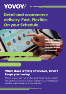 Retail logistics solutions datasheet